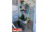 Support jardinière adossé en aluminium contre un mur, réglable et ajustable